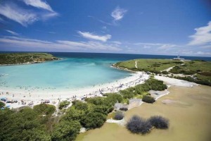 La Playuela with Cabo Rojo Lighthouse in the background